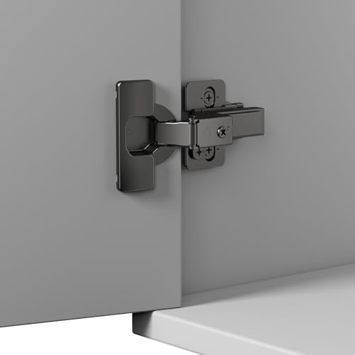 8 Pack Soft Close Cabinet Hinges for Kitchen Frameless Cabinets Inset Self-Closing Concealed Hinge 110° 4D Adjustment Speed Control Ideal for Upgrading Cabinet Doors and Drawers - size: Inset