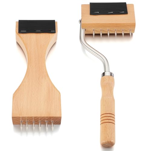 Leriton 2 Pack Gooseneck Webbing Stretcher Webbing Puller Stretcher Upholstery Tools Handy to Catch the Close to the Frame with Plenty of Leverage