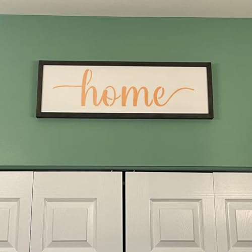 Large Home Stencils for Painting - 6 Pack Home Stencil Templates for Painting on Wood, Reusable Letter Stencils for Chalkboard Wood Crafts Signs & Home Front Door Mat Decorations - style: Home