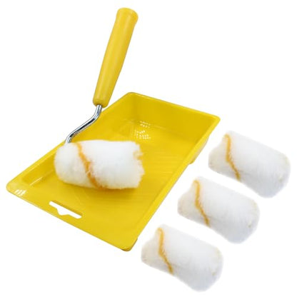 Litoexpe 2" Mini Paint Roller Kit with 6 Covers