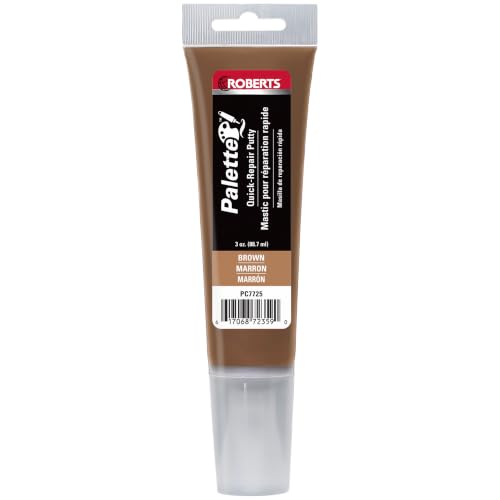 ROBERTS Palette Quick-Repair Putty for Wood, Laminate & Vinyl - Brown - color: brown