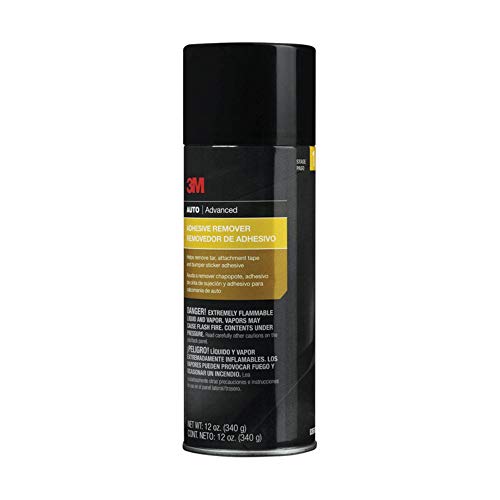 3M Adhesive Remover, Helps Remove Tar, Attachment Tape & Bumper Sticker Adhesive, 12 oz., 1 aerosol