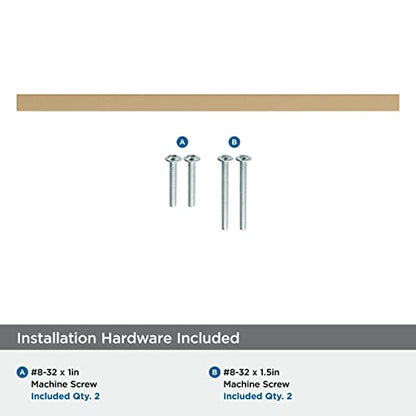 Amerock 8-13/16" Monument Champagne Bronze Drawer Pull - color: Champagne Bronze, size: 8-13/16 Inch (224 mm) Center-to-Center