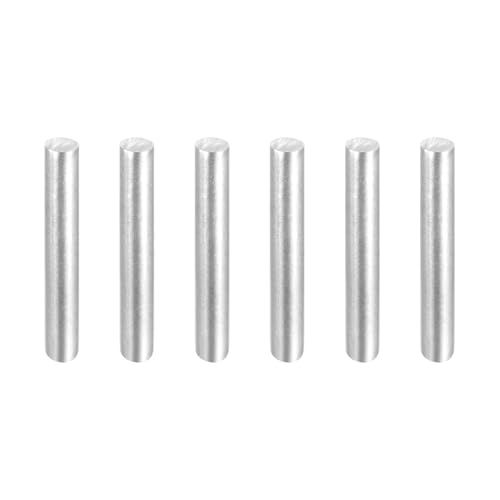 MECCANIXITY 6Pcs 1/16" x3/8" Dowel Pins Cylindrical Shelf Support Pegs - size: 1/16"x3/8"