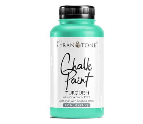GRANOTONE Chalk Paint Turkish 8.5 fl oz 250 ml - color: TURQUISH, size: 8.5 Fl Oz