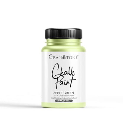 GRANOTONE Chalk Paint AP Green 4.1 fl oz 120 ml - color: APPLE GREEN, size: 4.1 Fl Oz