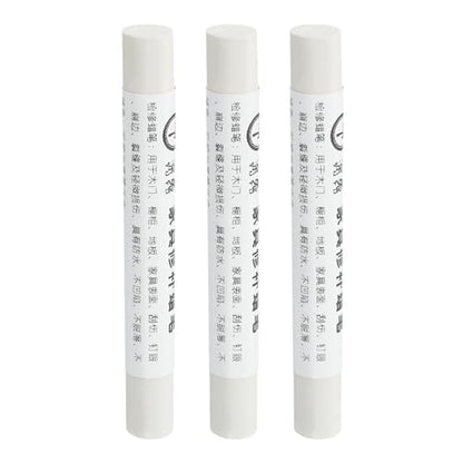 uxcell 3Pcs Furniture Repair Crayons Wood Wax Filler Stick, White - color: White