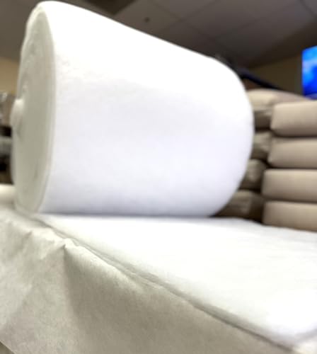 CHUN Supply 36 Inch Wide x 5 Yards Upholstery Dacron Batting Polyester Cushion Wrap (5Y,Dacron)