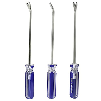 Bonsicoky 3 Pcs Tack Lifter Nail Puller(Blue) - color: Blue