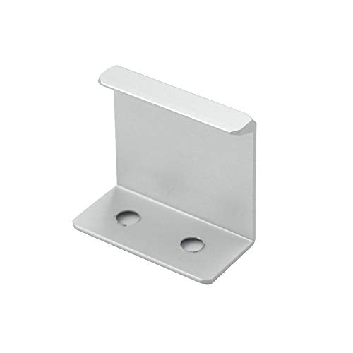 1.38 Inch Finger Pull 6Pcs, 0.63 Inch Hole Centers, Aluminum Alloy, Silver - color: Silver, size: 35mm/1.38", style: Straight Edge
