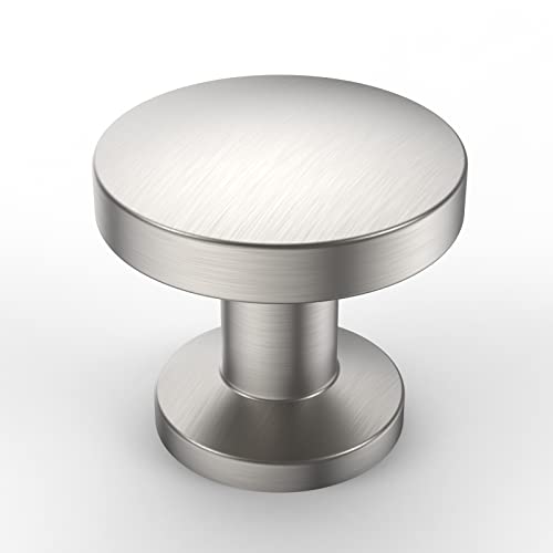 Asidrama 30 Pack Brushed Satin Nickel Kitchen Cabinet Knobs for Dresser Drawers - Zinc Hardware 3835 - color: Brushed Satin Nickel, style: 30 Pack