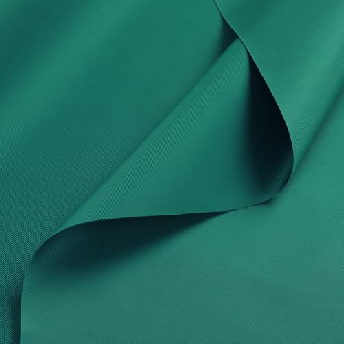 Waterproof Nylon Fabric 420D Twill Fabric by the Yard 58x36 Inch Teal - color: Teal, size: Pre Cut 1 Yard