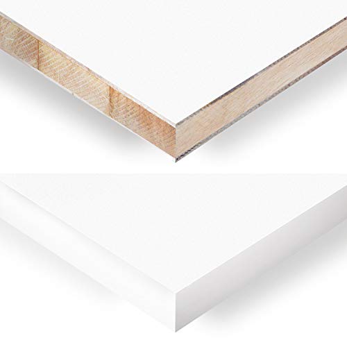 PVC Matt White Edge Banding - 1" x 25ft Non Glued White Veneer Edging for Table Cabinet Furniture Trim - color: Matt White, size: 1 Inch