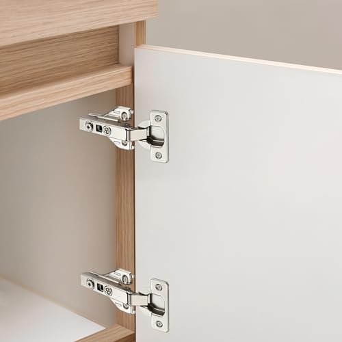 Ravinte Full Overlay Cabinet Door Hinges,105 Degree,60 Packs 30 Pair