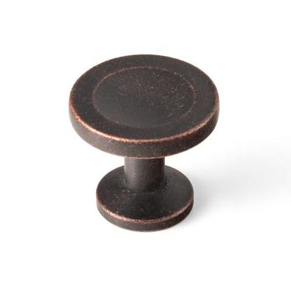 12 Pack Antique Oil Rubbed Bronze Cabinet Knobs, Drawer Knobs - color: Antique Oil Rubbed Bronze