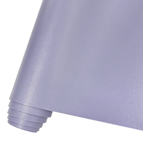 HYANG Smooth Solid Color Light Blue Faux Leather Sheets 1 Rolls 12"X53" (30cmX135cm),Faux Leather is Great for, Bows,Earrings Handmade DIY Craft Projects Making - color: Light Blue