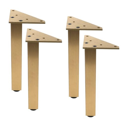 Geesatis 8" Adjustable Table Legs,Brushed Antique Gold Furniture Legs - color: Brushed Antique Gold, size: 8 In