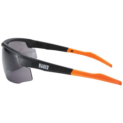 KLEIN TOOLS 60160 Semi Frame Safety Glasses, Gray Lens - color: Gray Lens, size: Single