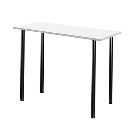 36 Inch Metal Desk Legs, Adjustable Table Legs - size: 36"