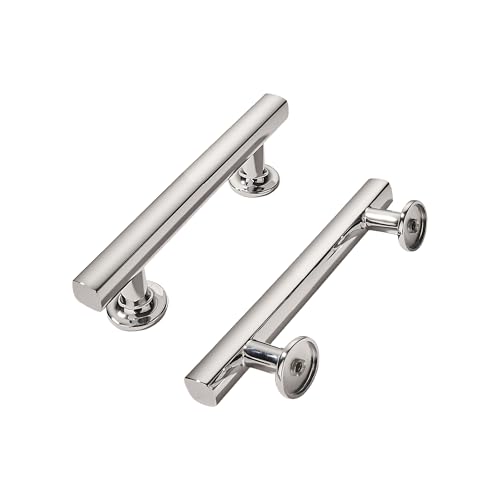 khtumeware 10 Pack 3 Inch(76mm) Polished Nickel Cabinet Pulls Kitchen Solid Heavy Duty Cabinet Pulls Kitchen Cabinet Hardware for Cupboard Drawer Handles Dresser Pulls - color: Polished Nickel, size: 3"(76mm) Hole Center