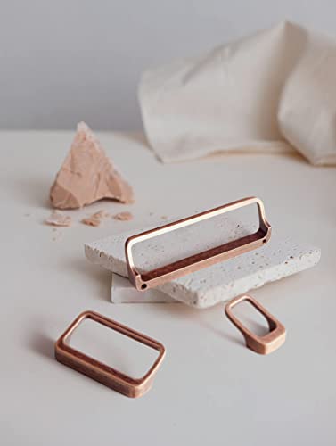 Goo-Ki Antique Copper Cabinet Pulls with 0.6'' (16MM) Hole Centers,Retro Zinc Alloy Drawer Pulls for Drawer,Wardrobe,Cupboard,6 Pack… - color: Antique Copper, size: 0.6'' HOLE CENTERS