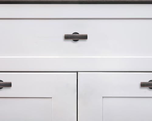 Khtumeware 10 Pack 2 Inch Oil Rubbed Bronze Cabinet Knobs for Kitchen Dresser Drawers - Solid Venetian Bronze Zinc Hardware - color: Oil Rubbed Bronze, size: 1.96"(50mm)Hole Center