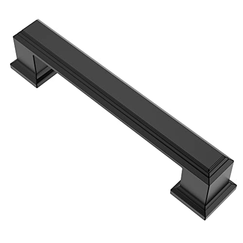 Alzassbg 3-3/4" Matte Black Cabinet Pulls and Handles 10 Pack, AL3071MB - color: Matte Black, size: 3-3/4" Hole Center