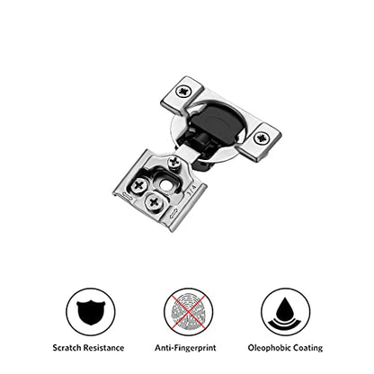 Ravinte 3/4 Inch Overlay Soft Close Hinge Kitchen Cabinet Hinges 50 Pack - size: 3/4 inch Overlay