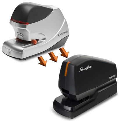 Swingline Electric Stapler Value Pack, 50 Sheet Capacity, Includes Optima 50 Stapler, 5000 Staples and Staple Remover (48209), 50 Sheet (Pack of 2) - size: 50 Sheet, style: Full Strip (Pack of 2)