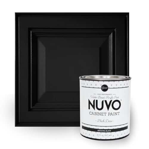 Giani Nuvo Cabint Paint, Black Deco (Quart) - color: Black Deco, style: Quart