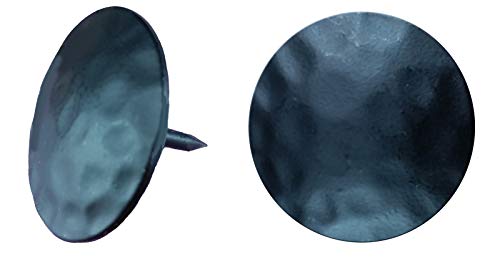 1 1/4 Inch Diameter Clavos, 10 Pack of Premium Clavos, Black Powder Coat Finish - size: 1 1/4 Inch (Pack of 10)