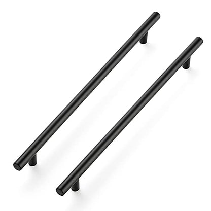 Ravinte Matte Black Cabinet Handles 12-1/2"Length,10" Hole Center,10 Pack - size: 12-1/2 Inch（10 Inch Hole Center）