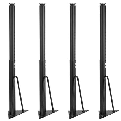 Adjustable Table Legs 18-30 inch (45-75cm), Metal Desk Legs Ø45/50 mm
