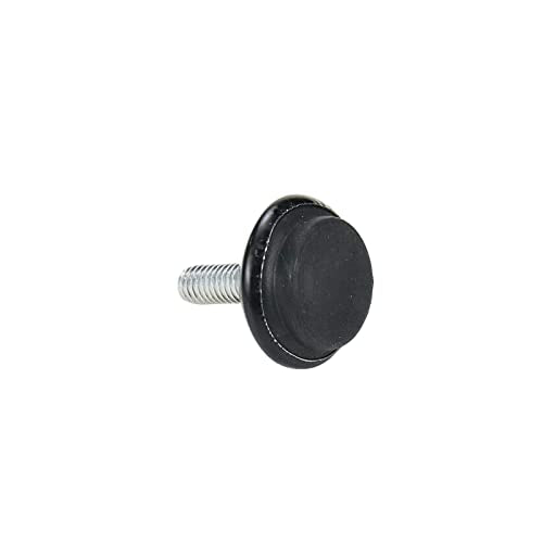 M6 Adjustable Furniture Feet Swivel Furniture Leg Levelers,Black-16pcs - color: Black