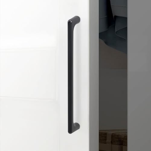 10 Pack 7.5 inch Matte Black Kitchen Cabinet Handles - color: Matte Black, size: 7-1/2 inch Hole Center