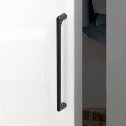 10 Pack 7.5 inch Matte Black Kitchen Cabinet Handles - color: Matte Black, size: 7-1/2 inch Hole Center