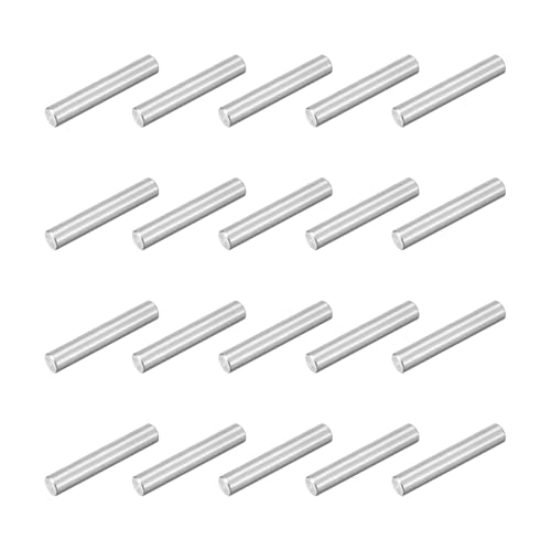 uxcell 60Pcs M2.5x14mm 304 Stainless Steel Dowel Pin,Shelf Support Peg Pin - size: M2.5x14mm