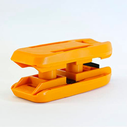 Furndiy 3in1 Edge Banding Trimmer - Edgebanding Trimmer - Edgebanding Cutter - Veneer Cutter - Melamine Trimmer - Melamine Cutter - Edgebanding Trimming - Double Edge Trimmer - Woodworking Tool - color: Orange