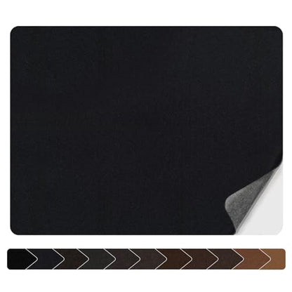 Numola Leather Repair Patch, 8×11 Inch Self-Adhesive Black - color: Black, size: 8×11inch