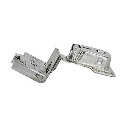 10 Pack Salice 106 Degree Silentia 1-3/8" Overlay Screw On Soft Close Cabinet Hinge with 3 Cam Adjustment CUP3CD9R