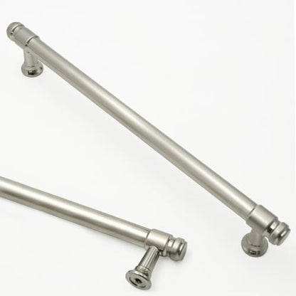 Asidrama 10 Pack 7.5 Inch Brushed Satin Nickel Kitchen Cabinet Handles - color: Brushed Satin Nickel, size: 7.5" Hole Center(192mm)