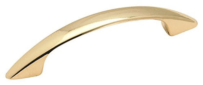Amerock 3" Arc Polished Brass Drawer Pull