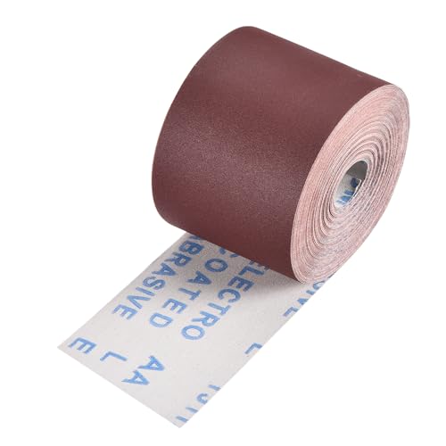 Sandpaper Roll 3Inch 49FT 400Grit Aluminum Oxide Emery Cloth Roll - size: 3 Inch x 49 Feet 400 Grits