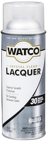 Watco Clear Gloss Lacquer Finish Spray - color: Gloss, size: Spray (Pack of 1)