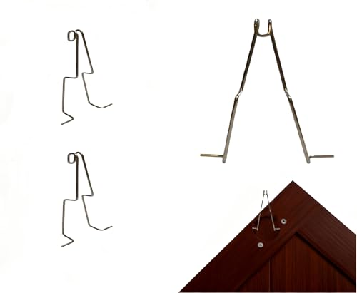 2 Pack 6" Cabinet Door Painting Hangers, Anti-Drop Spray Hooks - color: 2 Pack
