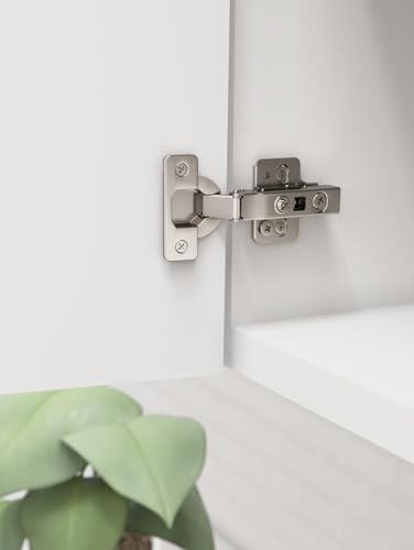 Amerock 1 Pair Full Overlay Soft-Closing Concealed Frameless Cabinet Hinge - size: Full Overlay Frameless
