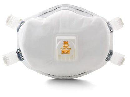 3M Particulate Disposable Respirator 8233, NIOSH APPROVED, N100, 1 Piece