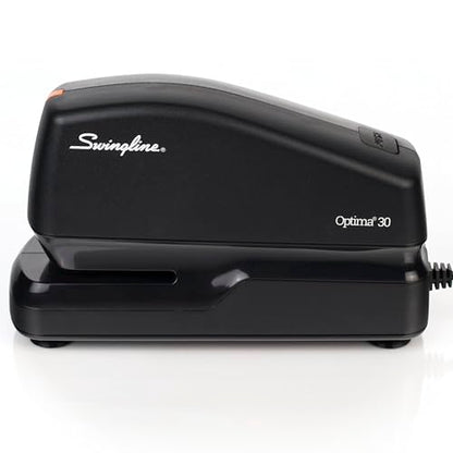 Swingline Electric Stapler, 30 Sheet Capacity, Optima 30, Black (42150) (Pack of 3) - size: 30 sheets (Pack of 3), style: Stapler