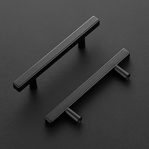 Ravinte 30 Pack Black Cabinet Pulls, 3-3/4 in Kitchen Pulls for Cabinet - size: 3-3/4 IN HOLE CENTER