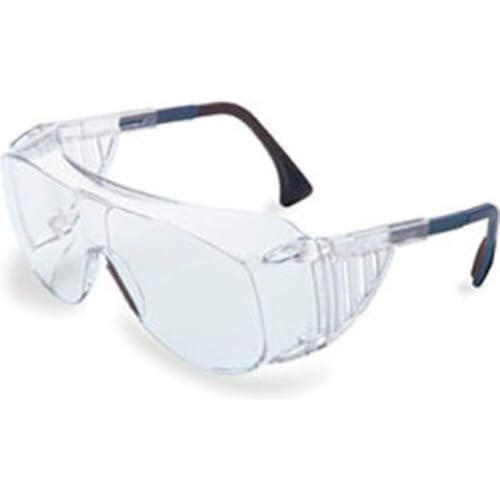 Honeywell Uvex Ultra-Spec 2000 Visitor Specs Safety Glasses with Clear Ultra-Dura Anti-Scratch Lens (S0300)